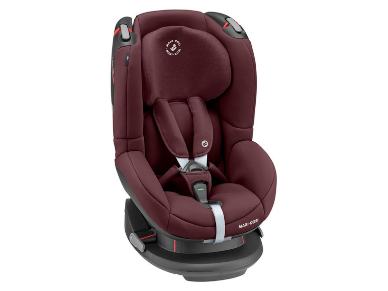 Maxi-Cosi Autositz in Bordeauxrot.