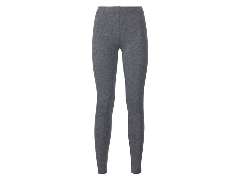 Graue Leggings für Damen.