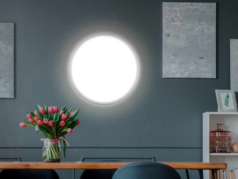 Gehe zu Vollbildansicht: LIVARNO LUX® LED Duo-Panel, mit Außen- und Innenlicht, mit Nachtlicht, Timerfunktion - Bild 3