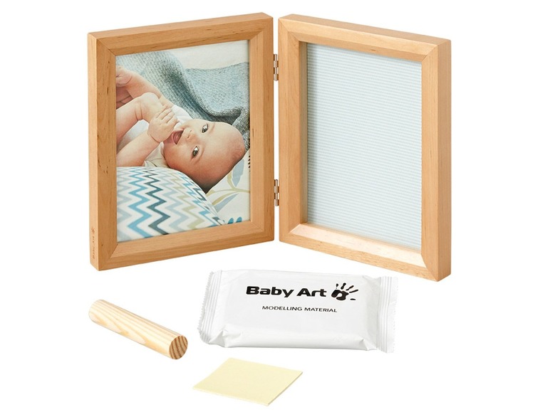 Gehe zu Vollbildansicht: Baby Art Gipsabdruck-Set mit 2-tlg. Bilderrahmen - Bild 5