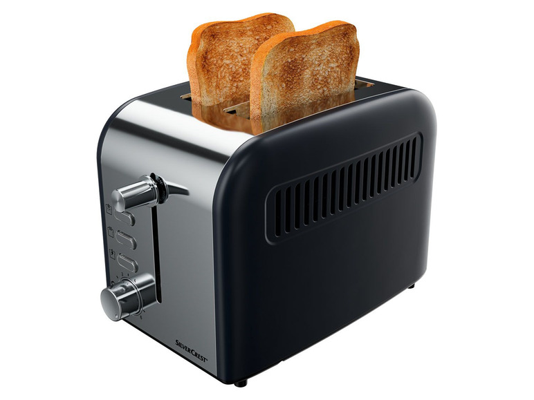Gehe zu Vollbildansicht: SILVERCREST® KITCHEN TOOLS Toaster, mit 6-Stufen-Bräunungsregler - Bild 6