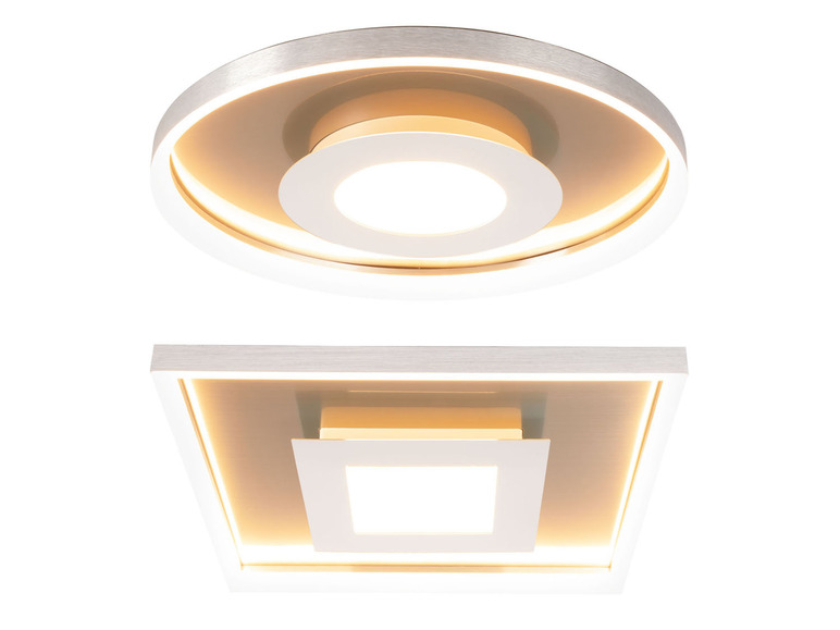 Go to full screen view: Livarno Home LED ceiling light with interior light and 3-stage dimmer - image 1