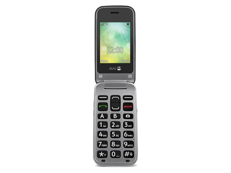 Gehe zu Vollbildansicht: doro 2424 graphit-silber GSM Mobiltelefon - Bild 1