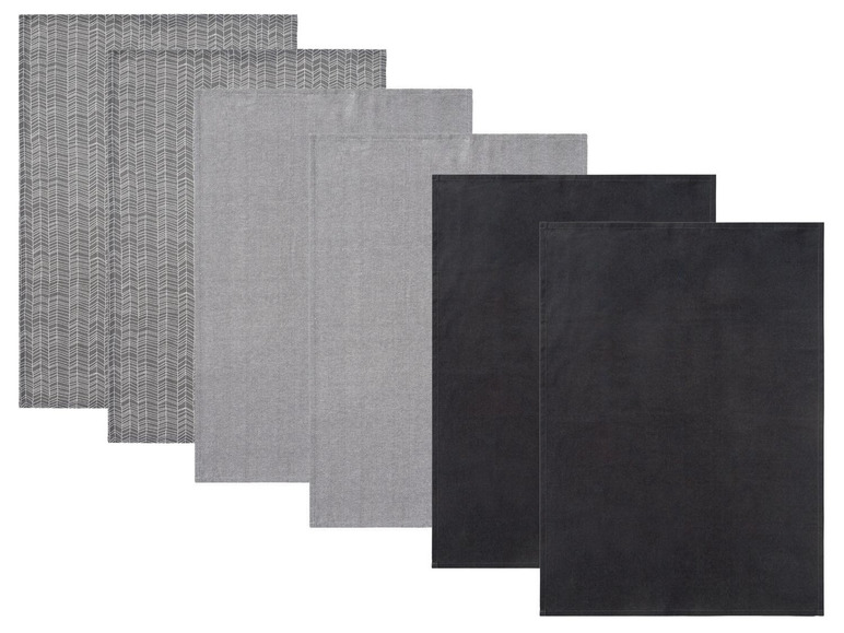 Gehe zu Vollbildansicht: MERADISO® Geschirrtücher, 6 Stück, 50 x 70 cm, aus reiner Baumwolle - Bild 8