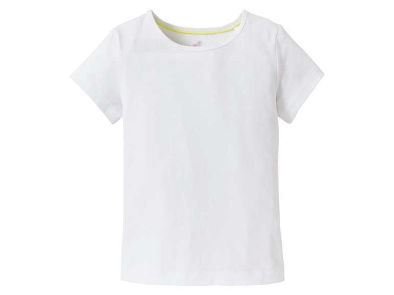 Gehe zu Vollbildansicht: LUPILU® Kleinkinder T-Shirt Mädchen, 2 Stück, eins mit Print, aus reiner Baumwolle - Bild 13