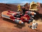 Lego Star Wars Set mit Luke Skywalker, C-3PO und einem Landspeeder.
