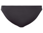Schwarzer Bikini-Unterteil.