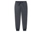 Blaue Schlafanzughose mit Karomuster