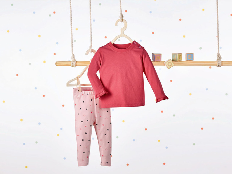 Gehe zu Vollbildansicht: lupilu Baby Mädchen Set, mit Baumwolle - Bild 9