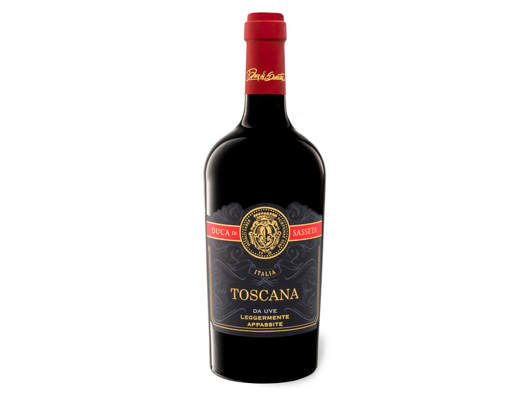 Leggermente Toscana Rotwein halbtrocken, di Duca Da Uve IGT Sasseta 2020 Appassite