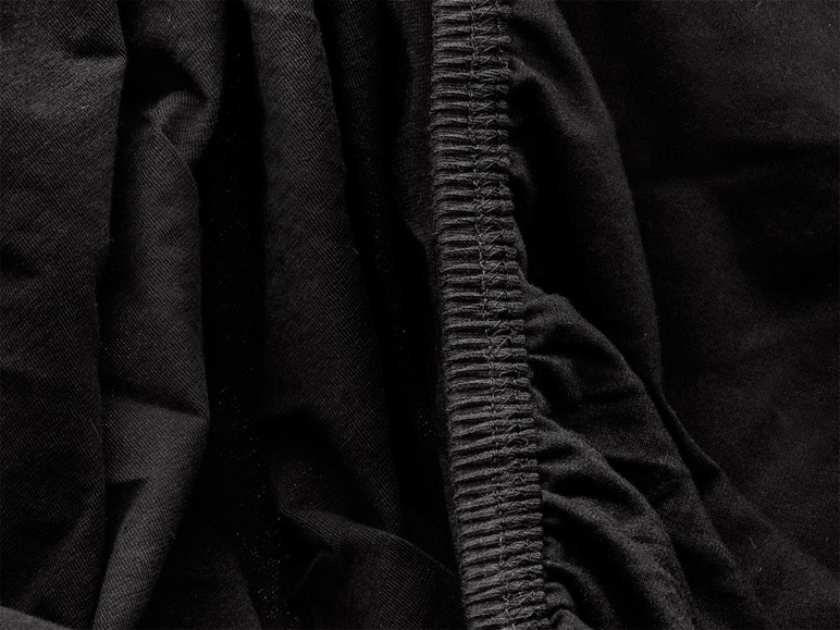 Gehe zu Vollbildansicht: Biberna Jersey Spannbettlaken, für Matratzentopper, aus Baumwolle und Elasthan, bügelfrei - Bild 13