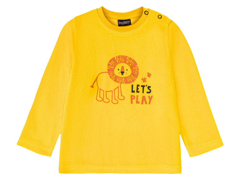 Gehe zu Vollbildansicht: lupilu® Kleinkinder Jungen Pyjama Nicki, aus weicher Nicki-Qualität - Bild 28