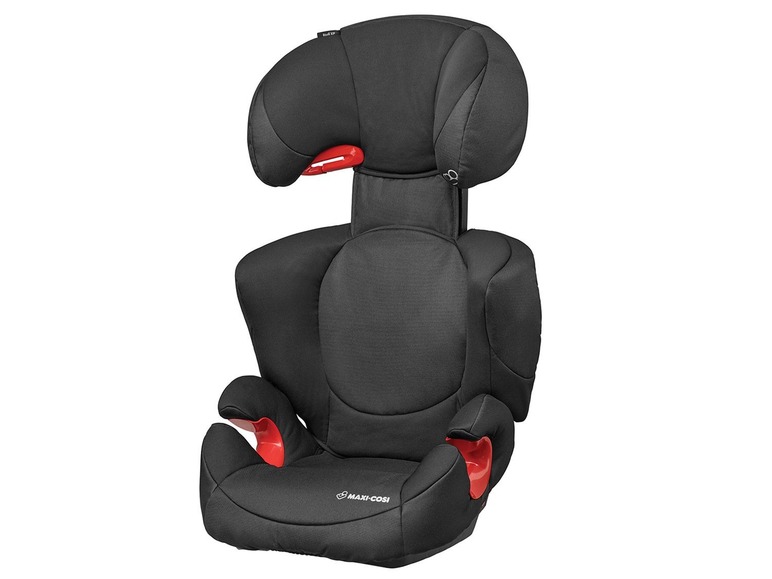 Schwarzer Maxi-Cosi Kindersitz.