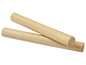 Zwei Holz-Claves für Percussion.