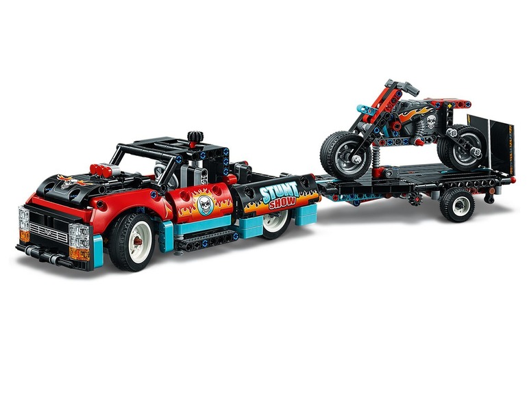 Gehe zu Vollbildansicht: LEGO® Technic 42106 »Stunt-Show mit Truck und Motorrad« - Bild 5