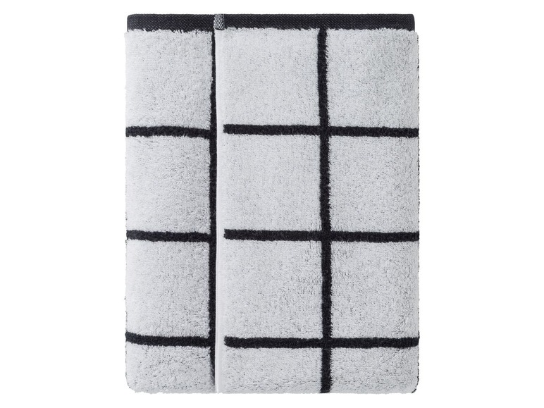 Gehe zu Vollbildansicht: MIOMARE® Duschtuch, 2 Stück, aus Baumwolle, 70 x 140 cm - Bild 3