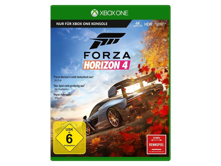 Gehe zu Vollbildansicht: Microsoft Forza Horizon 4, für Xbox One, mit Multiplayer-Modus - Bild 1