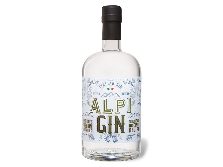 Gehe zu Vollbildansicht: Alpi Gin 43,3% Vol - Bild 1