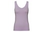 Lila Tanktop mit V-Ausschnitt
