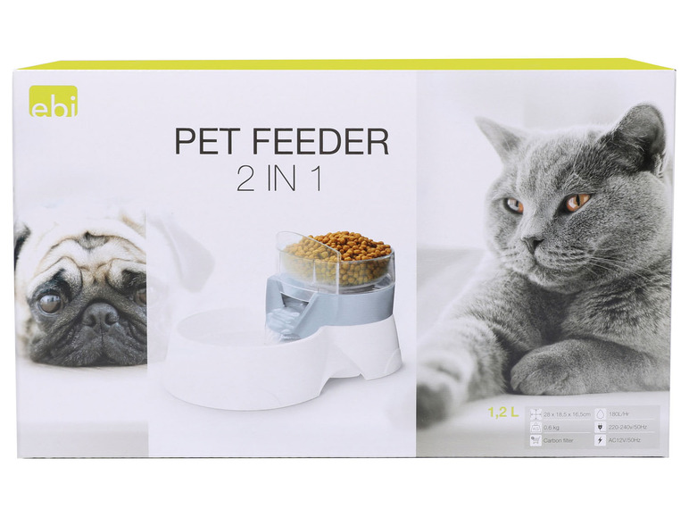 Gehe zu Vollbildansicht: europet bernina 2in1 Futter- und Trinkschale »Pet feeder«, für Katzen und kleine Hunde - Bild 9