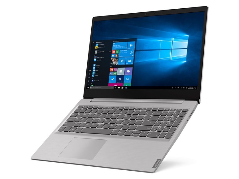 Gehe zu Vollbildansicht: Lenovo S145-15AST Laptop Platinum Grey - Bild 4