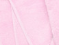 Weiches rosa Frottee-Handtuch.