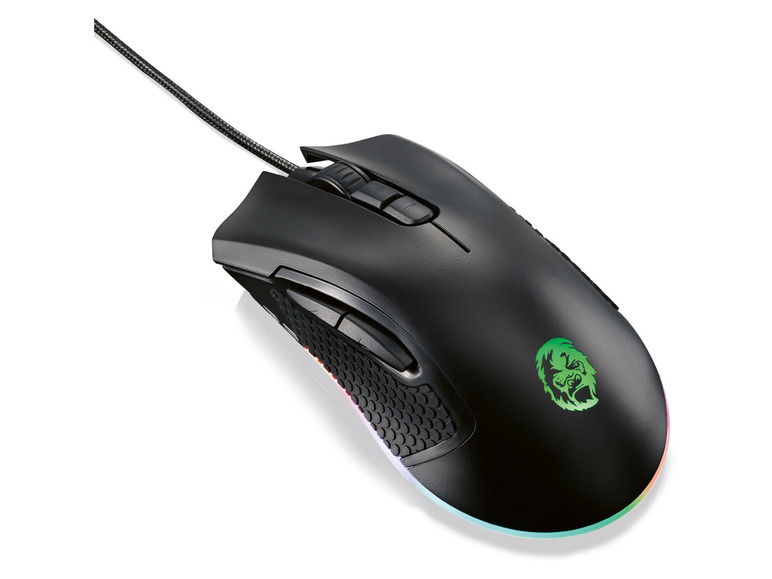 Gehe zu Vollbildansicht: SILVERCREST® Gaming Maus, kabelgebunden, mit RGB Licht - Bild 4