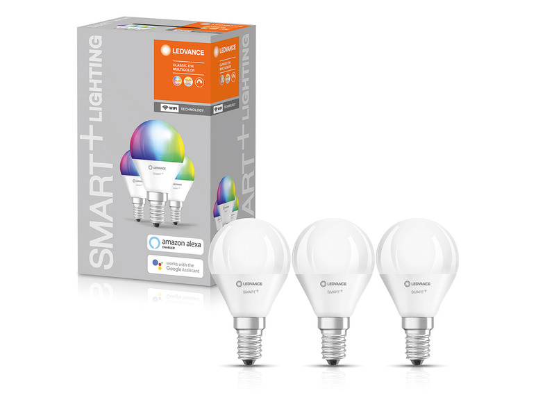 Gehe zu Vollbildansicht: Ledvance LED Leuchtmittel Smart 3er Set Kerze / Filament / Bulb - Bild 5