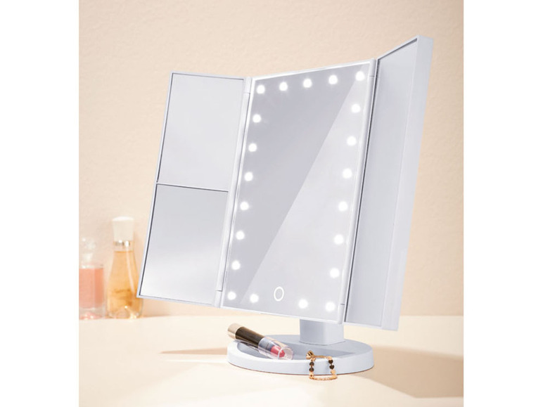 Gehe zu Vollbildansicht: LIVARNO home Kosmetikspiegel »MKSLK 6 A2«, LED, klappbar - Bild 5