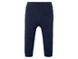 Dunkelblaue Strickhose für Babys.