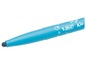Ein blauer Bic Kid Stift mit runder Spitze.