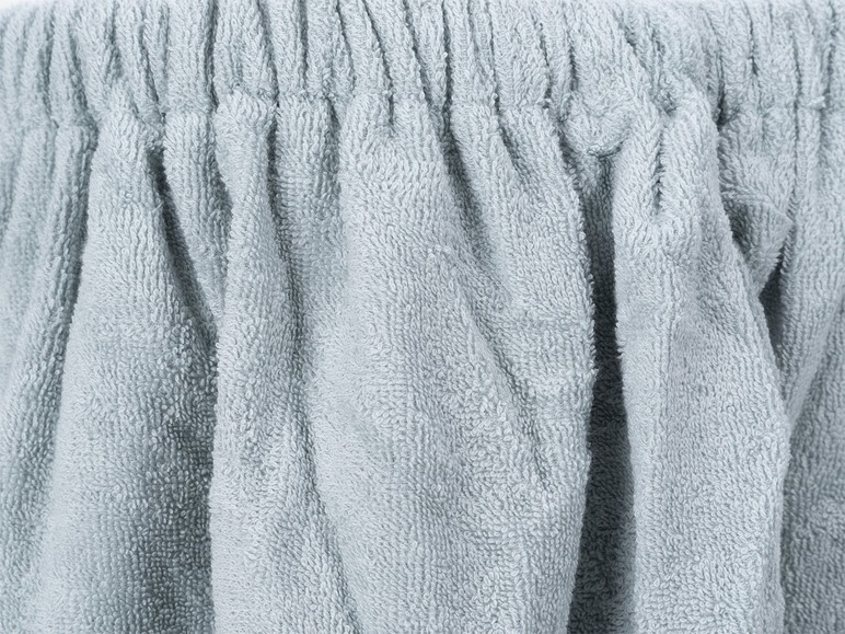 Gehe zu Vollbildansicht: Egeria Saunakilt Damen «Ben», Sarong, reine Baumwolle, 70 x 77 cm, Knopfverschluss - Bild 6