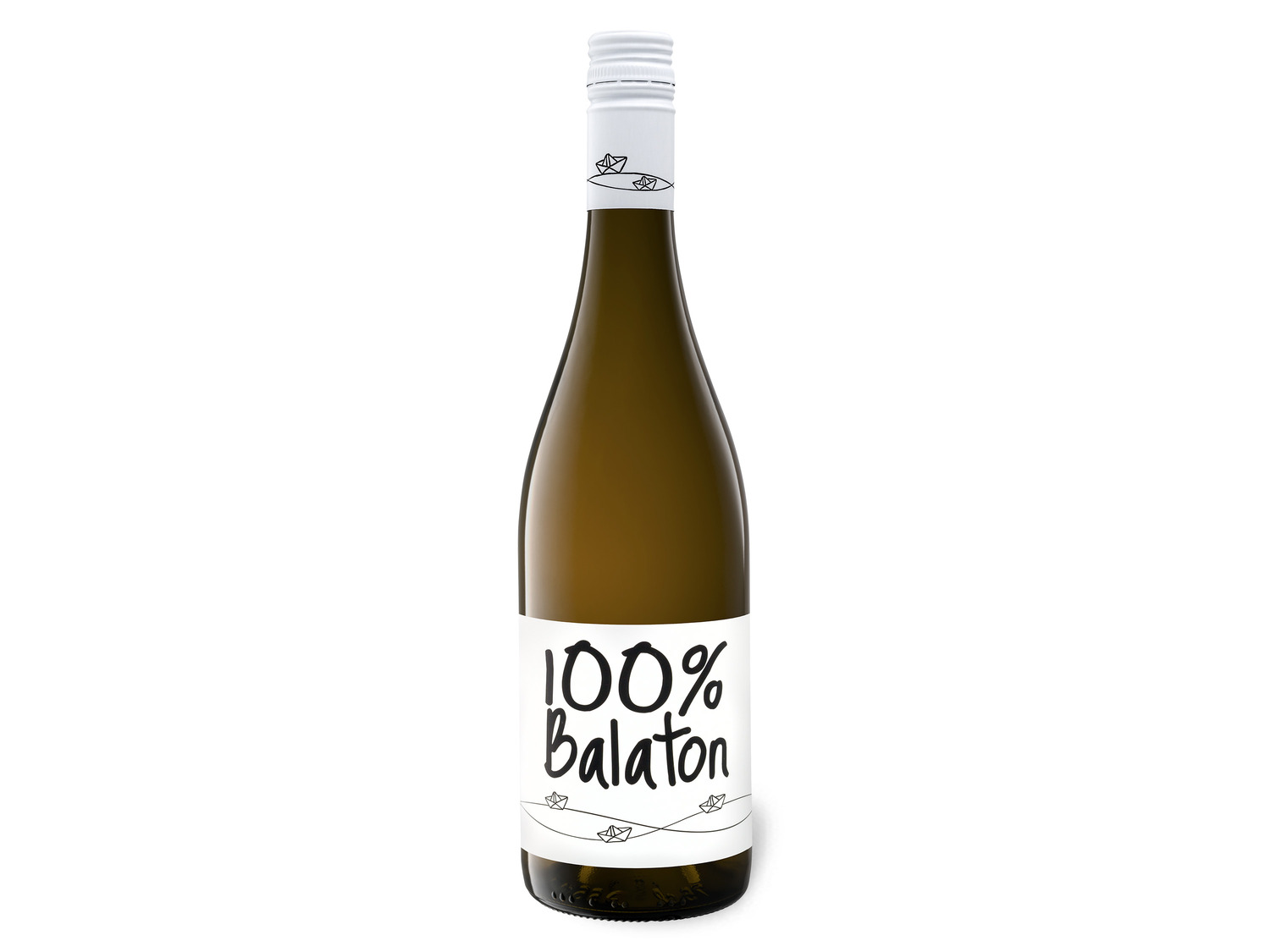 100% Cuvée LIDL Balaton trocken, Weißwein 2021 |