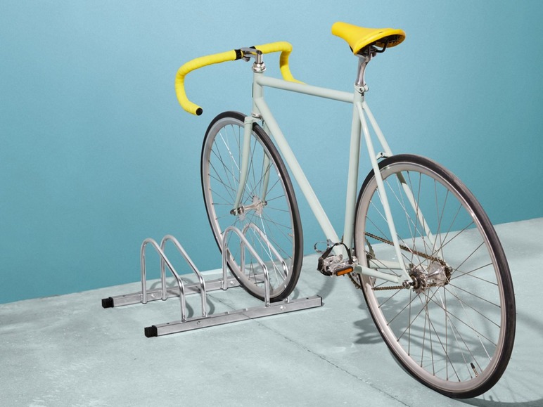 Gehe zu Vollbildansicht: CRIVIT® Fahrradständer, geeignet für 2 Fahrräder, Stahlkonstruktion, beliebig erweiterbar - Bild 5