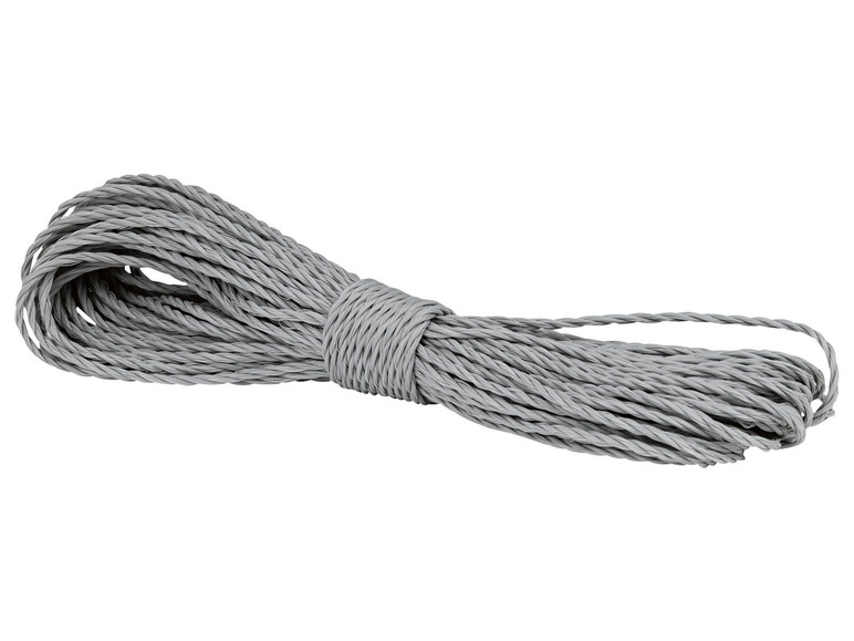 Ein graues Seil.