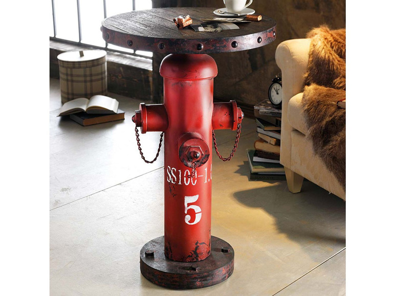 Gehe zu Vollbildansicht: Pureday Beistelltisch Fireplug Hydrant - Bild 1