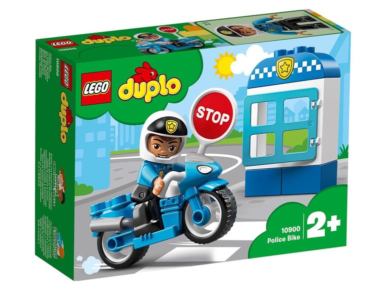 Gehe zu Vollbildansicht: LEGO® DUPLO® 10900 Polizeimotorrad - Bild 1