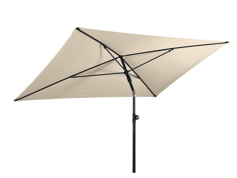 Gehe zu Vollbildansicht: FLORABEST Sonnenschirm, 140 cm Spannweite, UV-Schutz 80, mit Stahlgestell, wasserabweisend - Bild 2