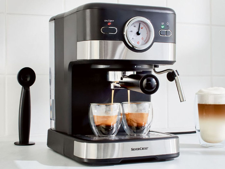 Gehe zu Vollbildansicht: SILVERCREST® KITCHEN TOOLS Espressomaschine SEM 1100 C3 - Bild 3