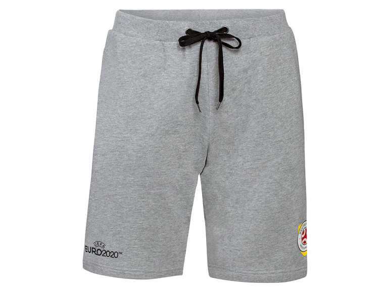 Graue Trainingshose mit UEFA EURO 2020-Logo.