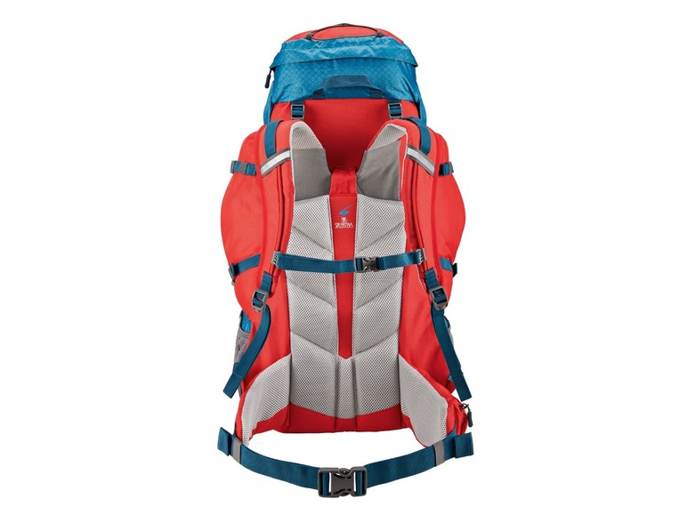 Gehe zu Vollbildansicht: CRIVIT® Backpack, Reiserucksack, 60 + 10 l Volumen, Mesh-Polsterung, Trekking - Bild 3