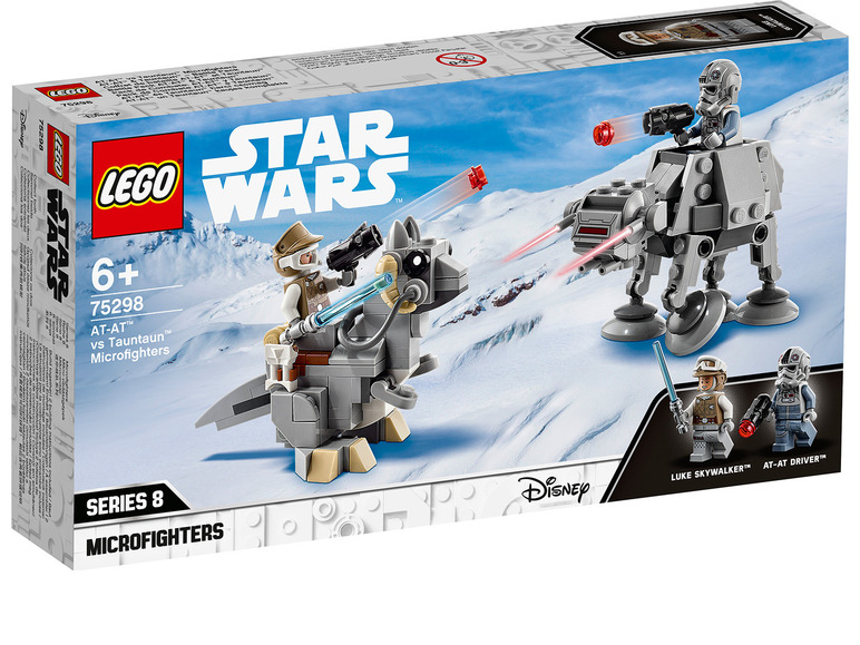 Gehe zu Vollbildansicht: LEGO® Star Wars 75298 »AT-AT™ vs Tauntaun™ Microfighters« - Bild 1
