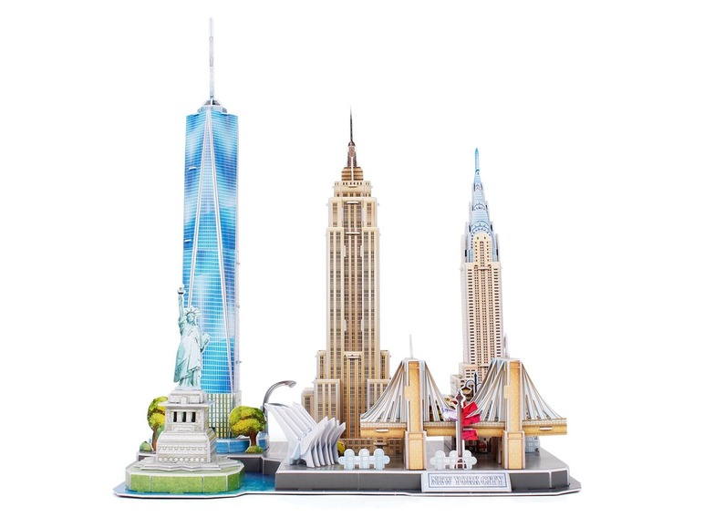 Gehe zu Vollbildansicht: Revell 3D Puzzle »New York Skyline«, 123 Einzelteile, ab 10 Jahren - Bild 6