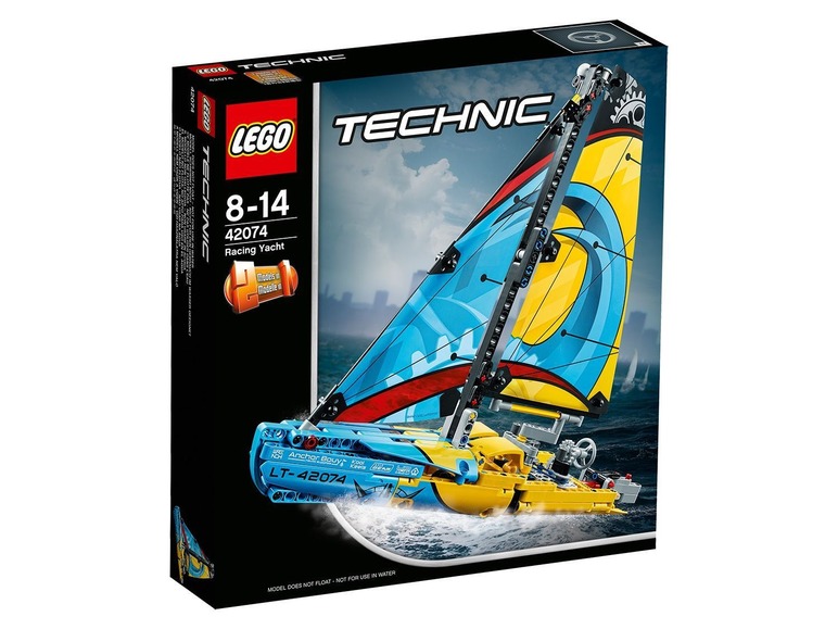 Gehe zu Vollbildansicht: LEGO® Technic 42074 Rennyacht - Bild 1
