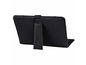 Schwarze Tablet-Hülle mit Klappe