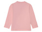 Rosa Langarmshirt mit Rundhalsausschnitt