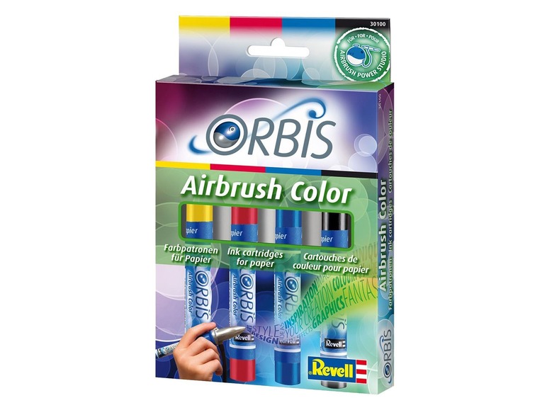 Gehe zu Vollbildansicht: Revell ORBIS Farbpatronen »Airbrush Color«, zum Sprayen, in unterschiedlichen Farben - Bild 2