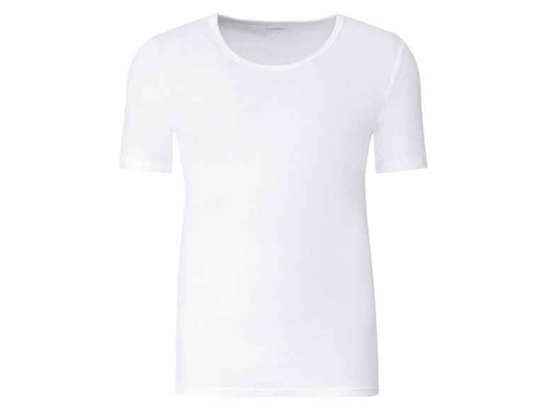Gehe zu Vollbildansicht: LIVERGY® Herren Unterhemd Feinripp, 3 Stück, aus reiner Baumwolle - Bild 14