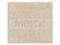 Beige Handtuch mit Mexx-Logo.