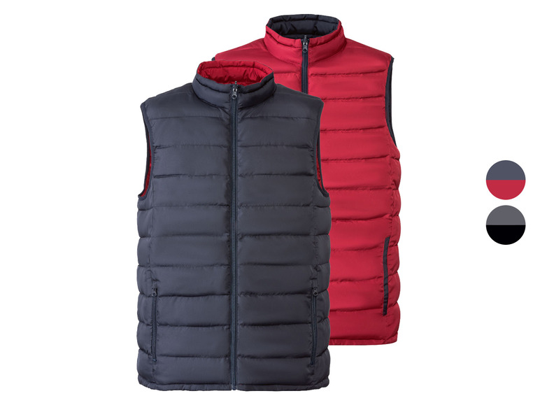 Go to full screen view: LIVERGY® men's reversible vest, windproof - Image 1